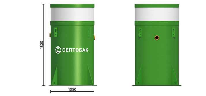 Септобак СМАРТ 5+ размеры